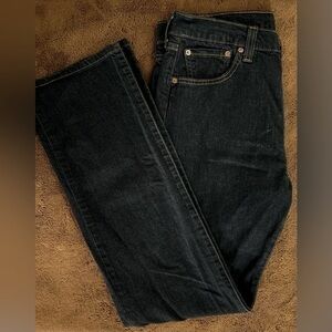 Levi’s Vintage 501xx Original Fit stretch in dark wash, size 34x32